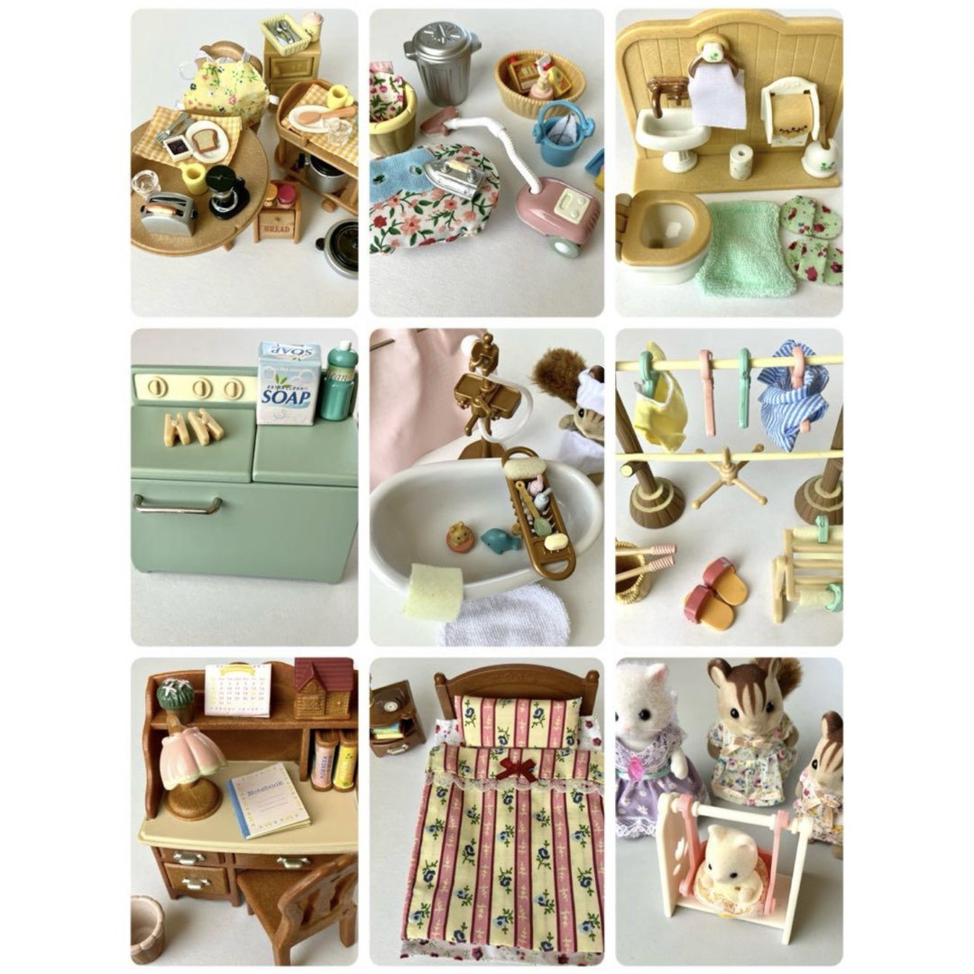 シルバニアファミリー - シルバニアファミリー 人形＆小物 まとめ売り