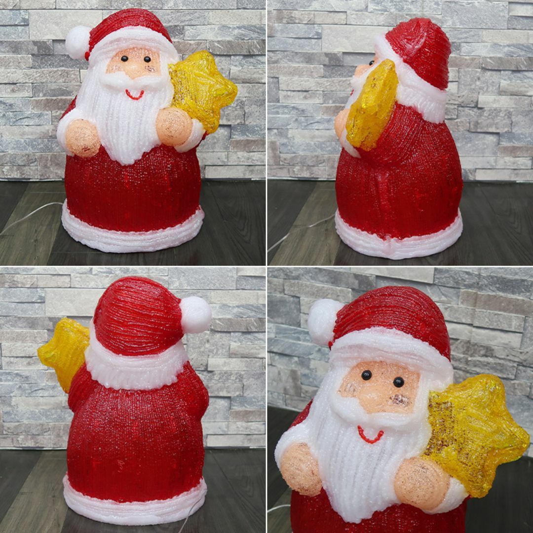 クリスマス LED オブジェ クリスマスライト サンタクロース TAC-69の