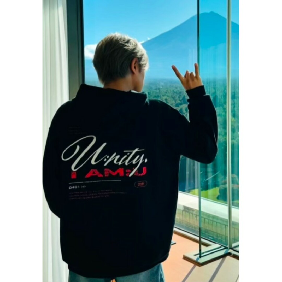 中島健人 I AM:Urs Hoodie【mode black】bigフーディーの通販 by