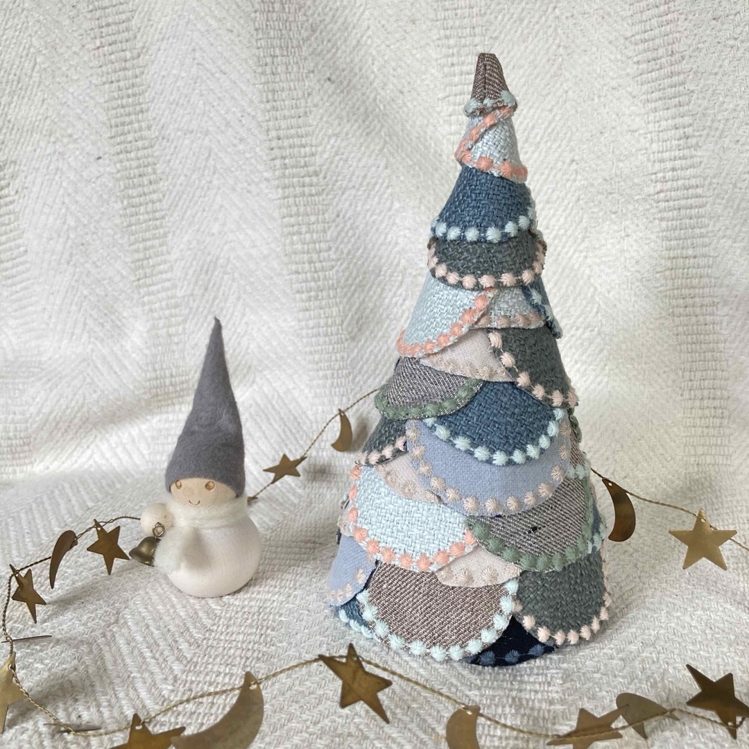 mina perhonen - ミナペルホネン ハンドメイドクリスマスツリー②の