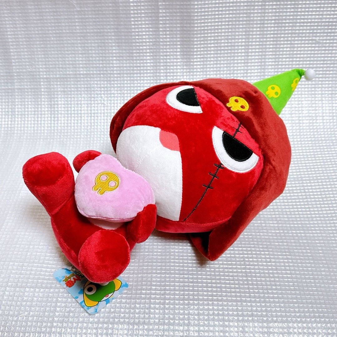 ギロロ ケロロ軍曹 ぬいぐるみ 韓国限定 ギロロ伍長 ハート 公式