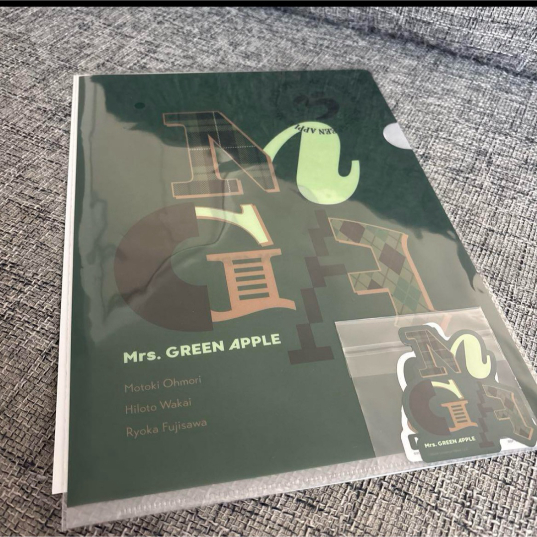 Mrs. GREEN APPLE 一番くじ クリアファイル 新品未使用の通販 by 受取