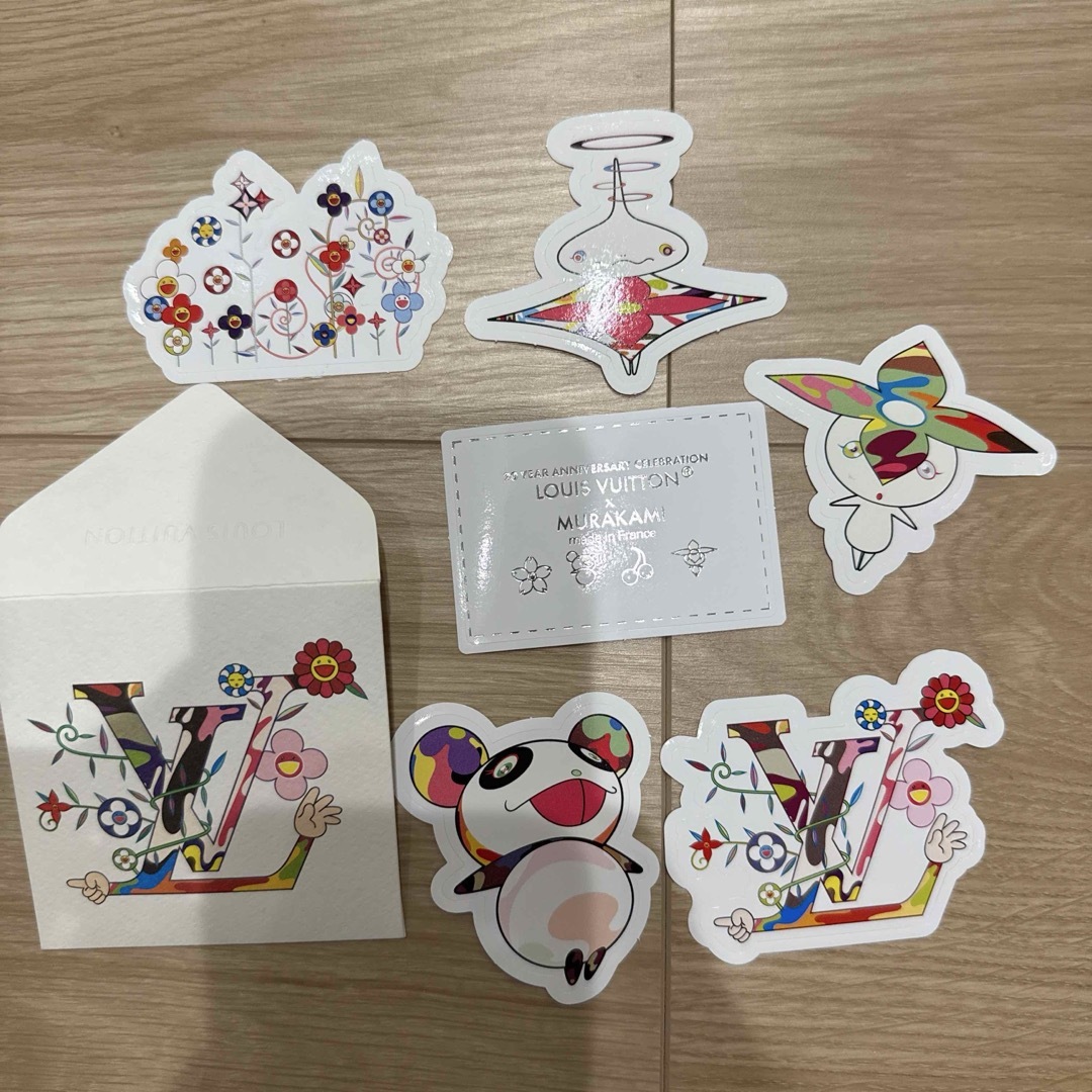 LOUIS VUITTON - ヴィトン 村上隆コラボ 非売品 ステッカー6枚 新品未