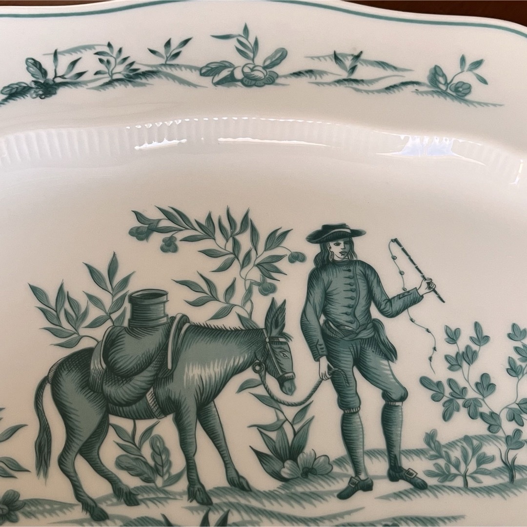 仏ビンテージ】アビランドリモージュ☆Les Islettes☆パーティプレート