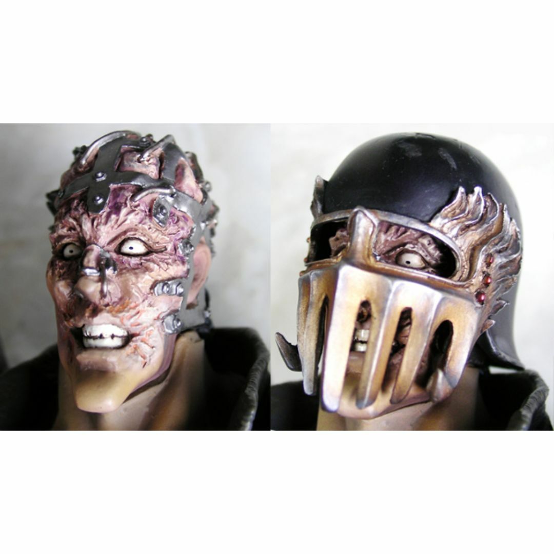 海洋堂 - 北斗の拳 メガソフビアドバンス ジャギ 限定素顔付属 f415の