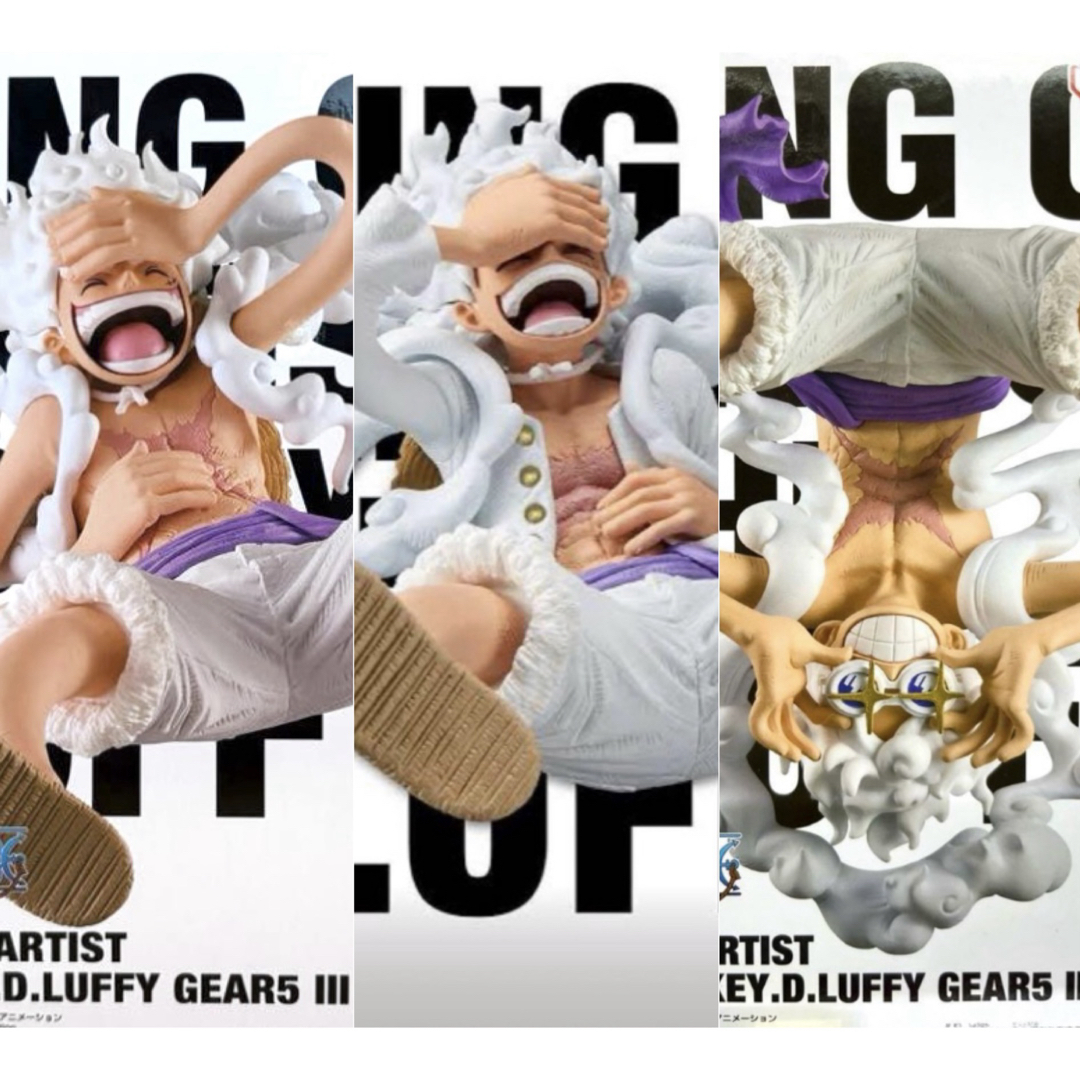 ONE PIECE - ⚫︎ワンピース KING OF ARTIST ルフィ ギア5 GEAR5 ニカ