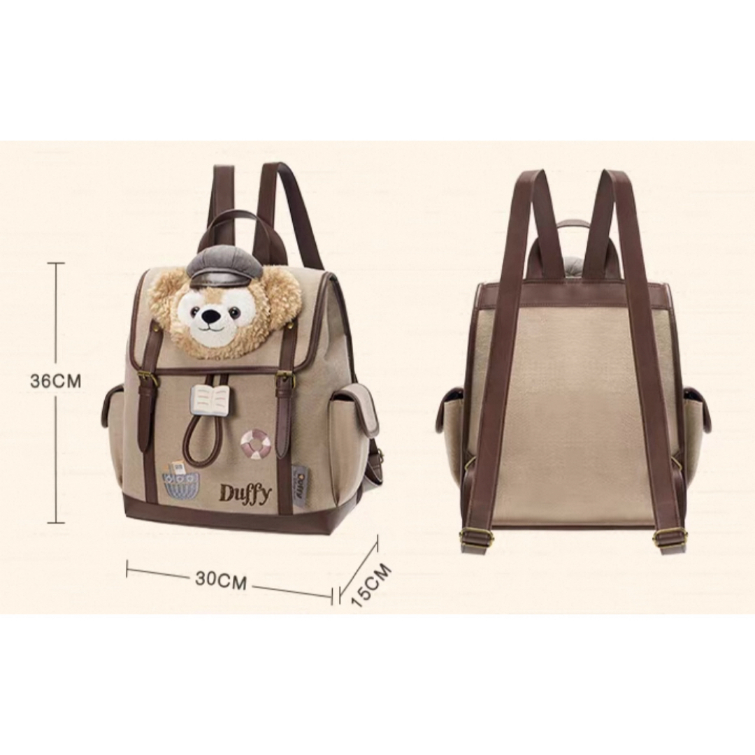 Disney - 【☆正規品】ダッフィー 小さい教室 ぬいぐるみリュック 上海