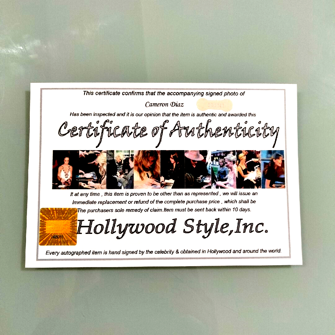 キャメロン・ディアス直筆サイン入り超大型写真…Cameron Diazの通販 by