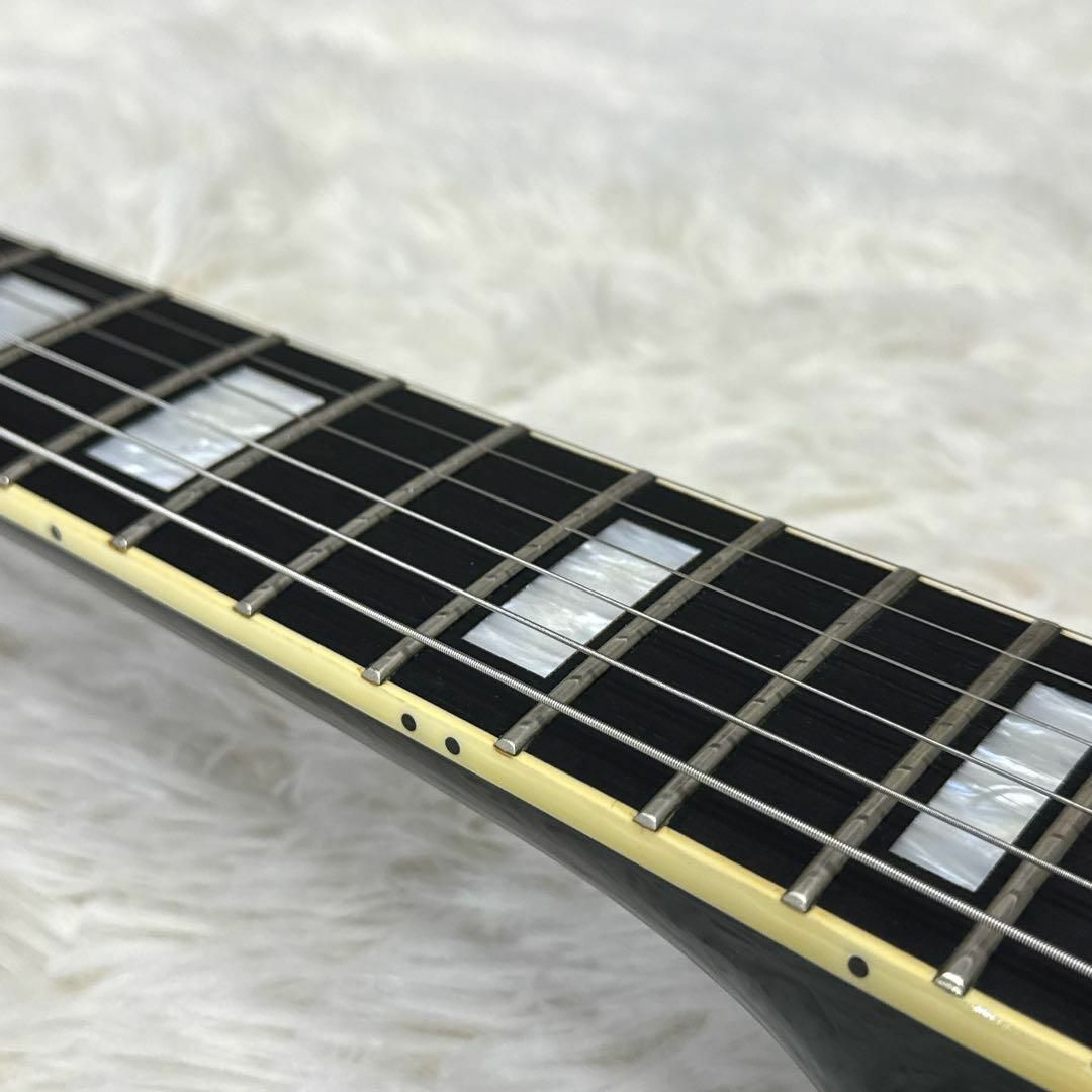 EDWARDS レスポールカスタム セイモアダンカン エボニー指板 ブラック