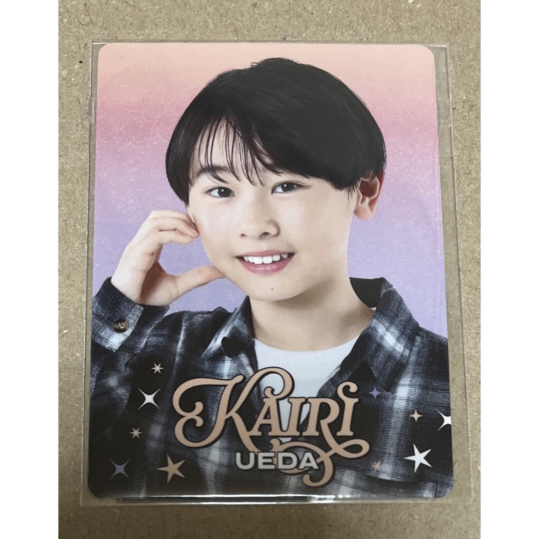 ✳︎ジュニア プロフィールカード プロカ 上田凱吏の通販 by たかしあ
