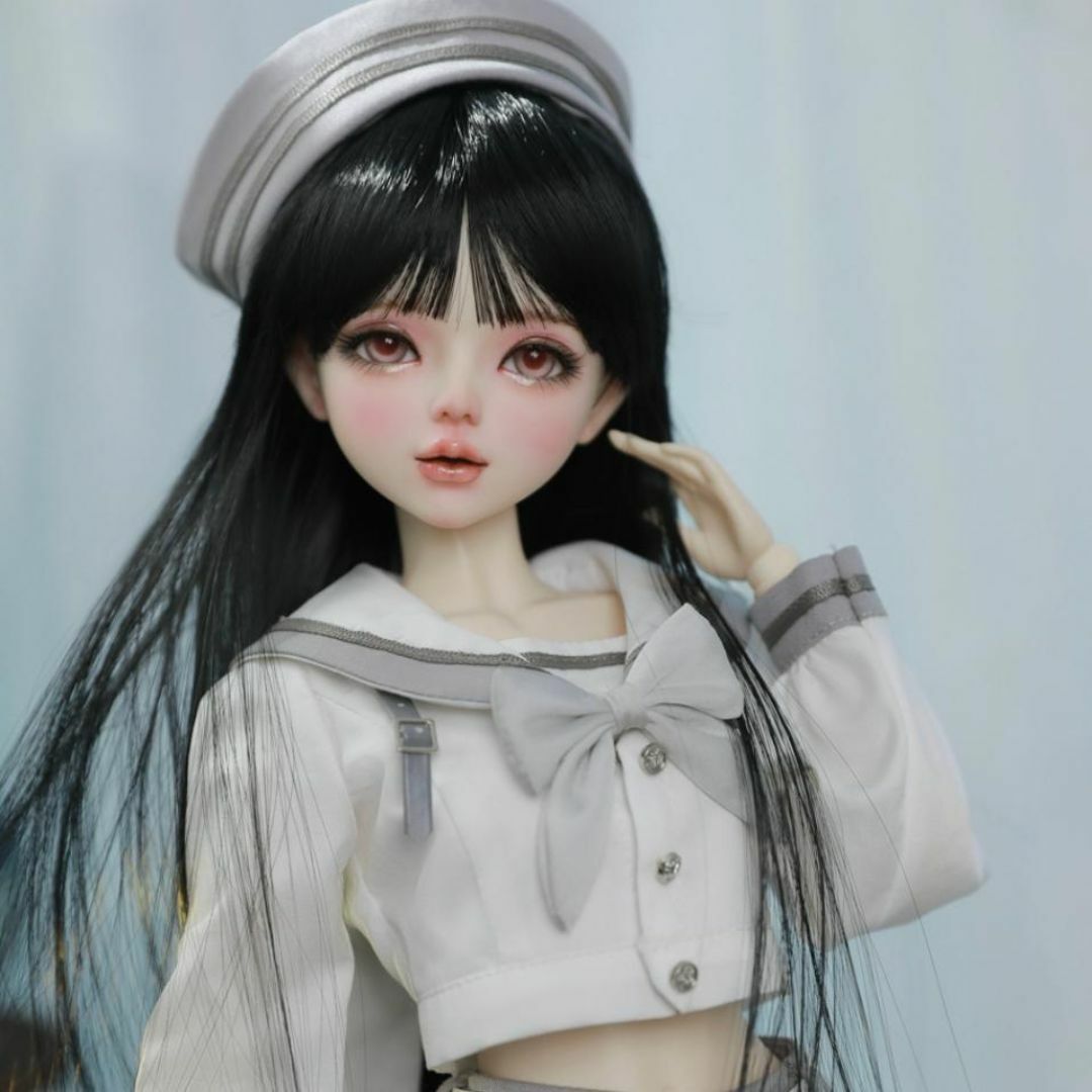 BJD1/3ドールフルセット♡本体 56cm 球体関節人形 眼球 洋服 メイク済