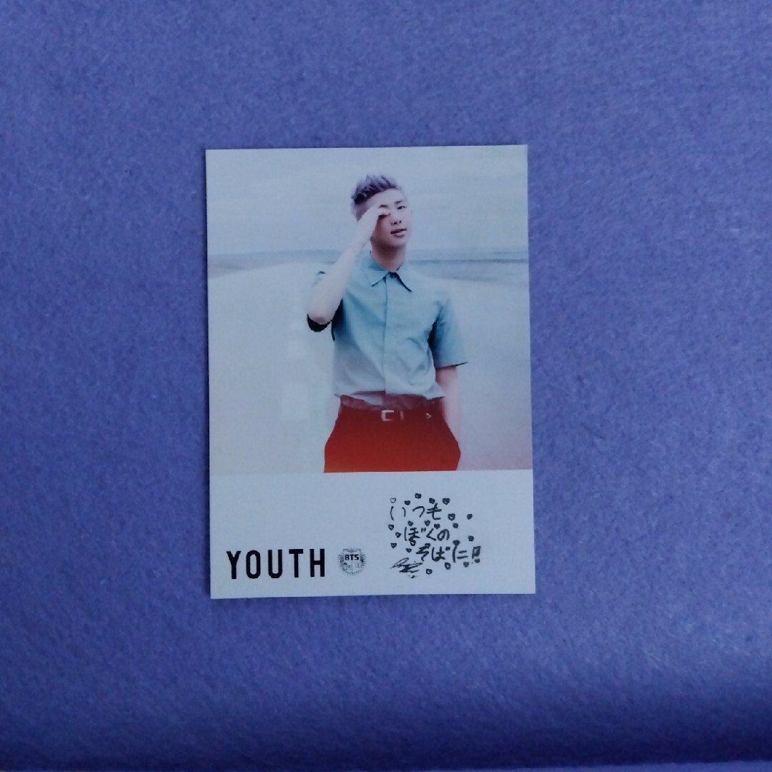 BTS V YOUTH/RUN リリイベ限定公式フォトカード/トレカ