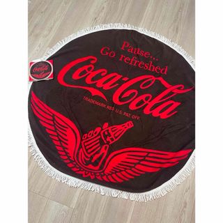 激レア】Coca-Cola ヴィンテージラグマット コカコーラ インテリア雑貨