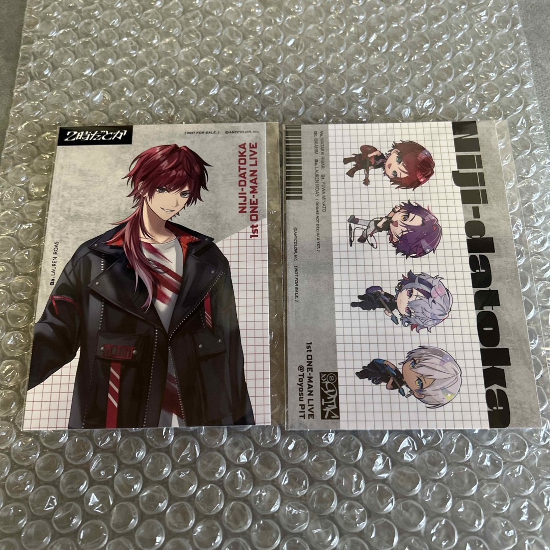 にじさんじ - 2時だとか 1st LIVE ランダム缶バッジ,カード ローレン