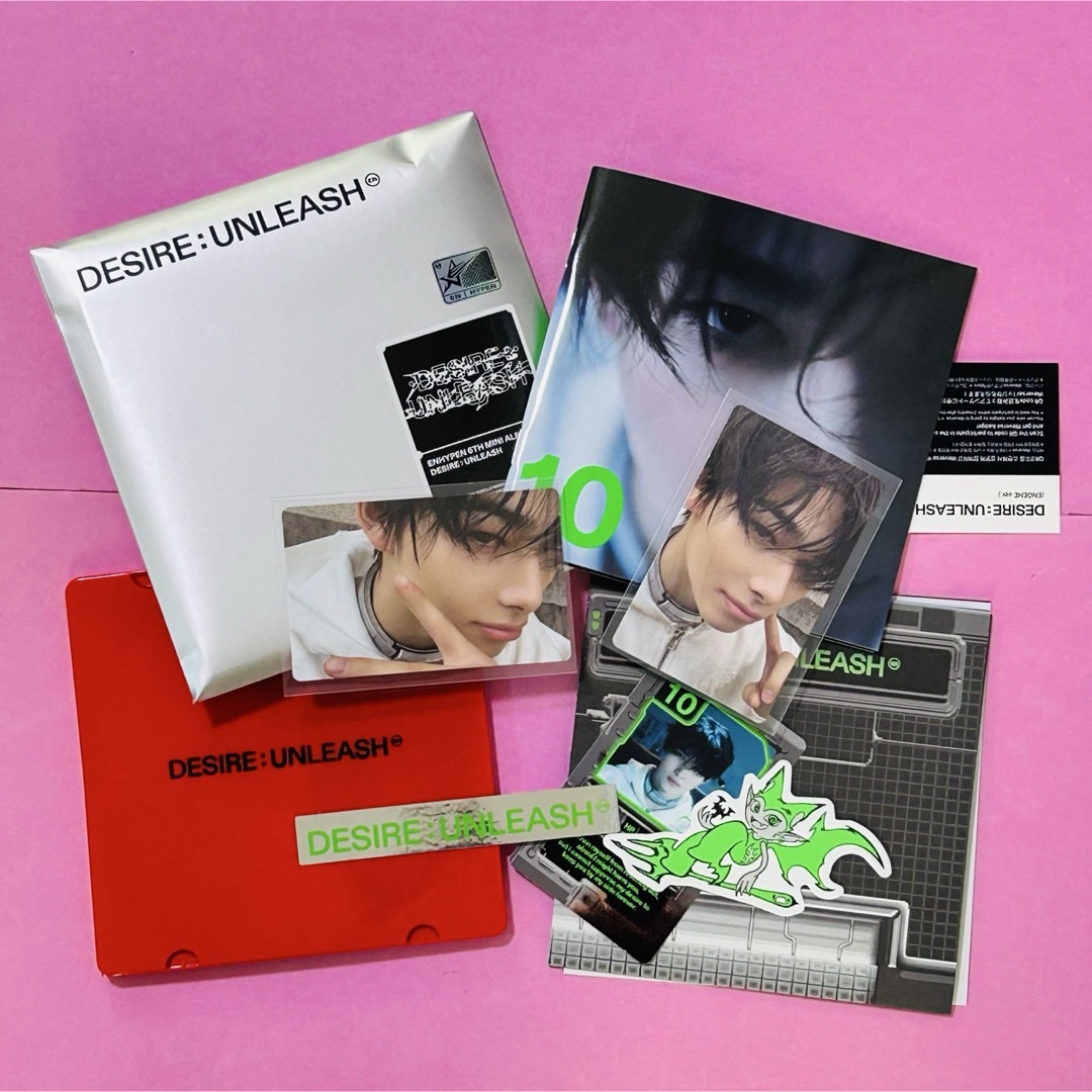 ENHYPEN - ENHYPEN DESIRE : UNLEASH ニキver. トレカBニキの通販 by