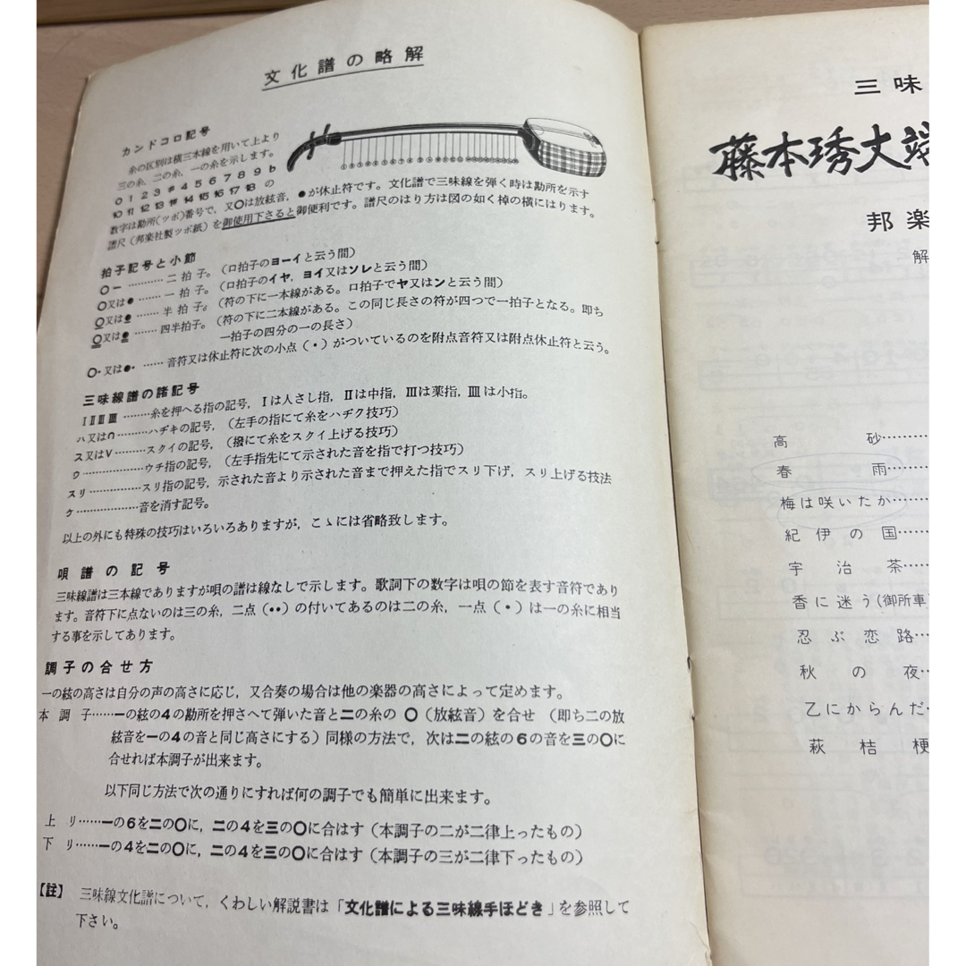 藤本秀丈端唄俗曲選集（ニ）三味線文化譜（節付譜入）邦楽社編集部編の