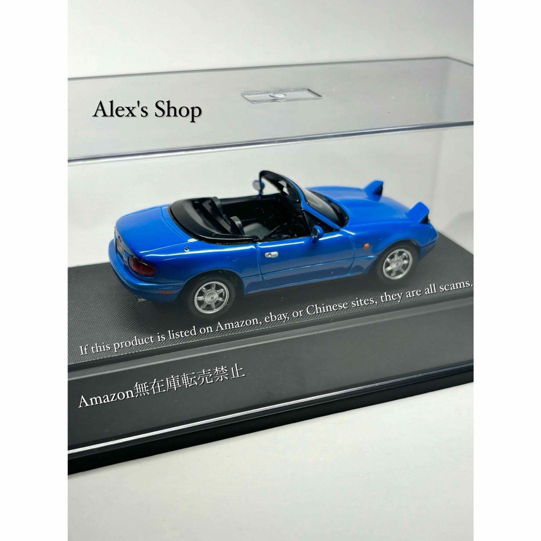 EBBRO EUNOS ROADSTER BLUE 1/43ミニカー EBBRO EUNOS ROADSTER BLUE 1
