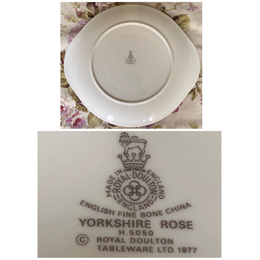 Royal Doulton - 【美品】ロイヤルドルトン☆ヨークシャーローズ