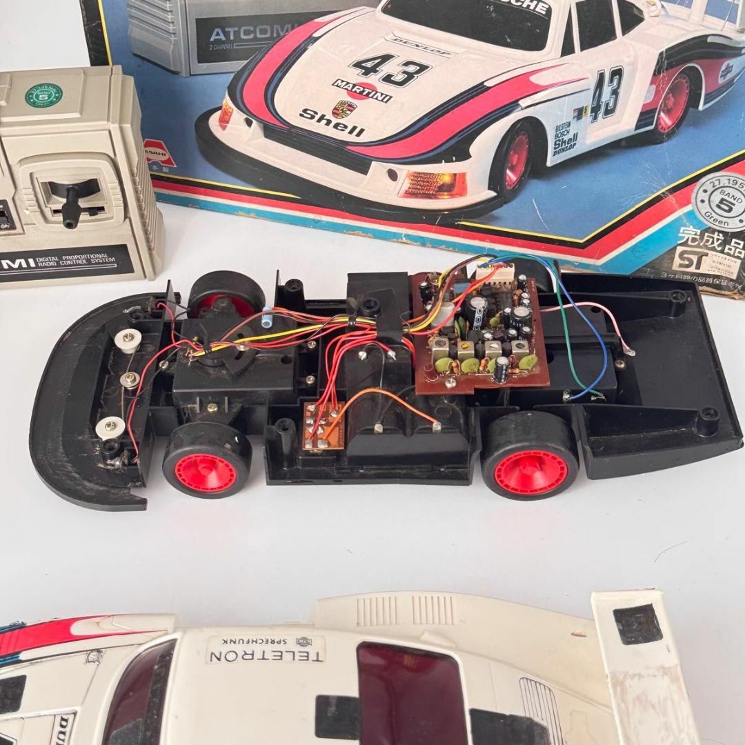 当時物・レア】アトコミ ポルシェ935-78ターボ 1/14 ラジコンの通販 by