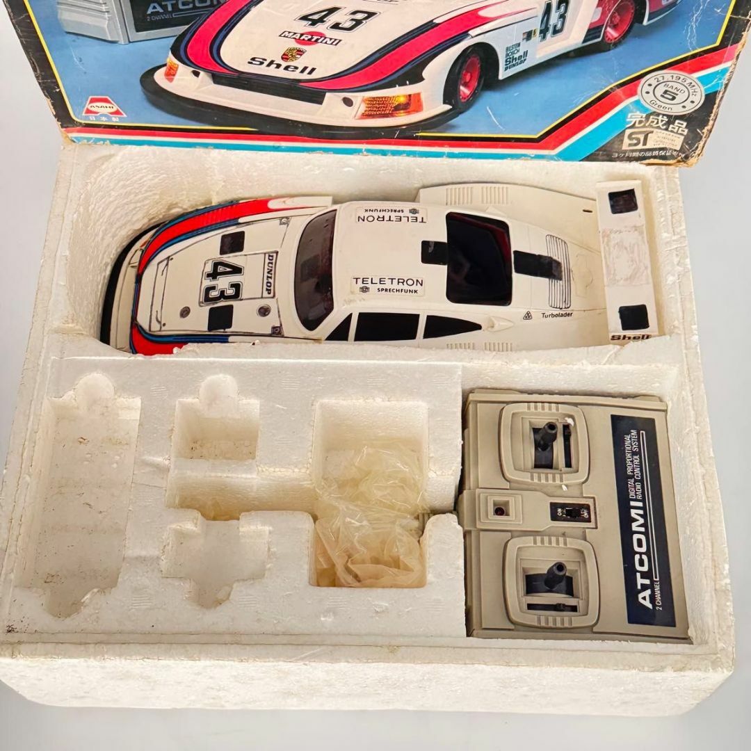 当時物・レア】アトコミ ポルシェ935-78ターボ 1/14 ラジコンの通販 by