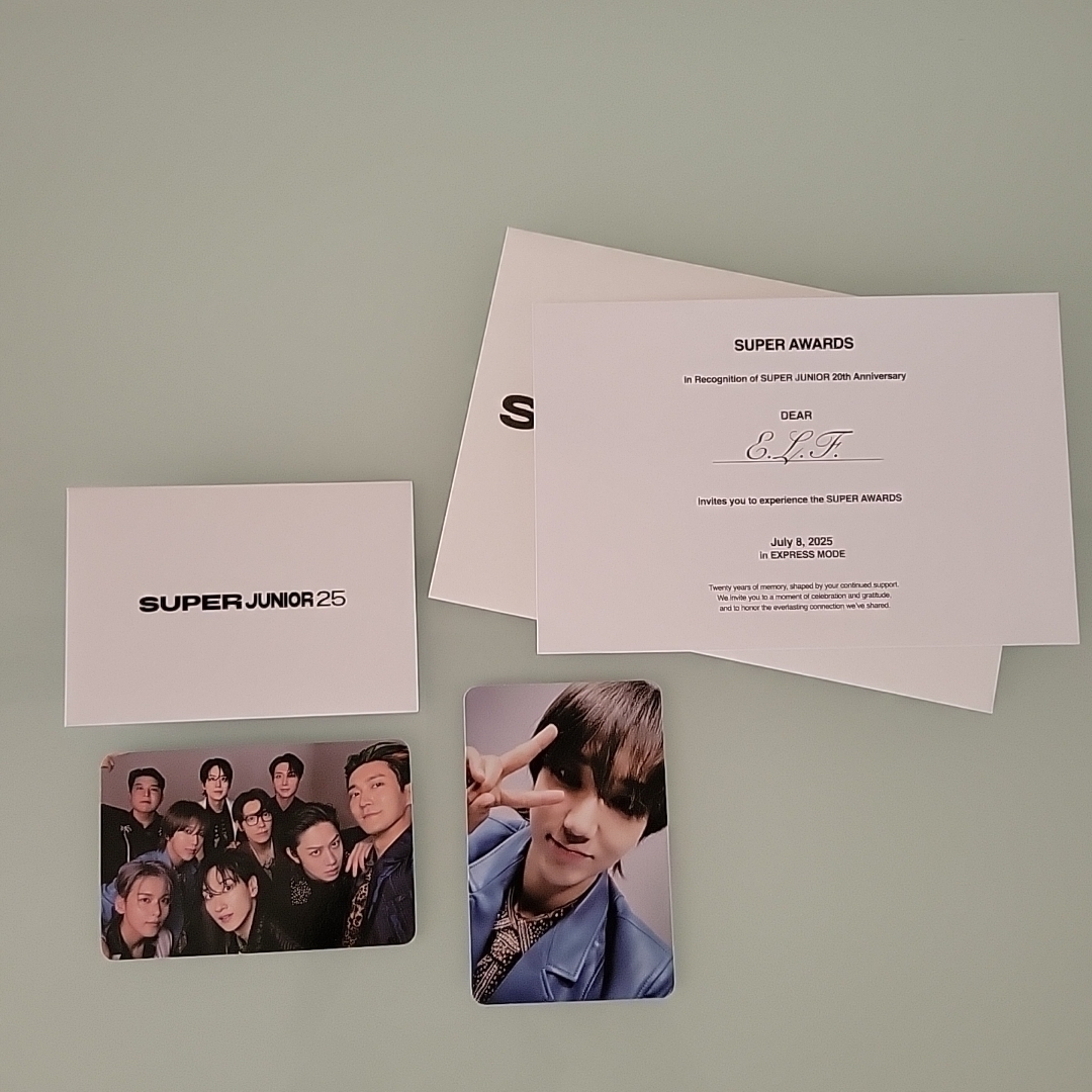 SUPER JUNIOR - SUPER JUNIOR 25 (25Ver.)イェソン トレカの通販 by
