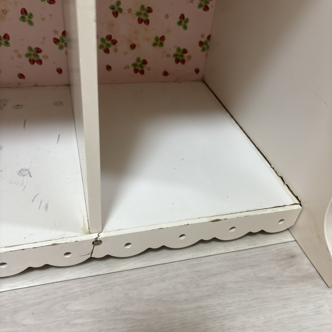 希少マザーガーデン本棚シェルフ棚木製ラックおもちゃ収納リカちゃん家