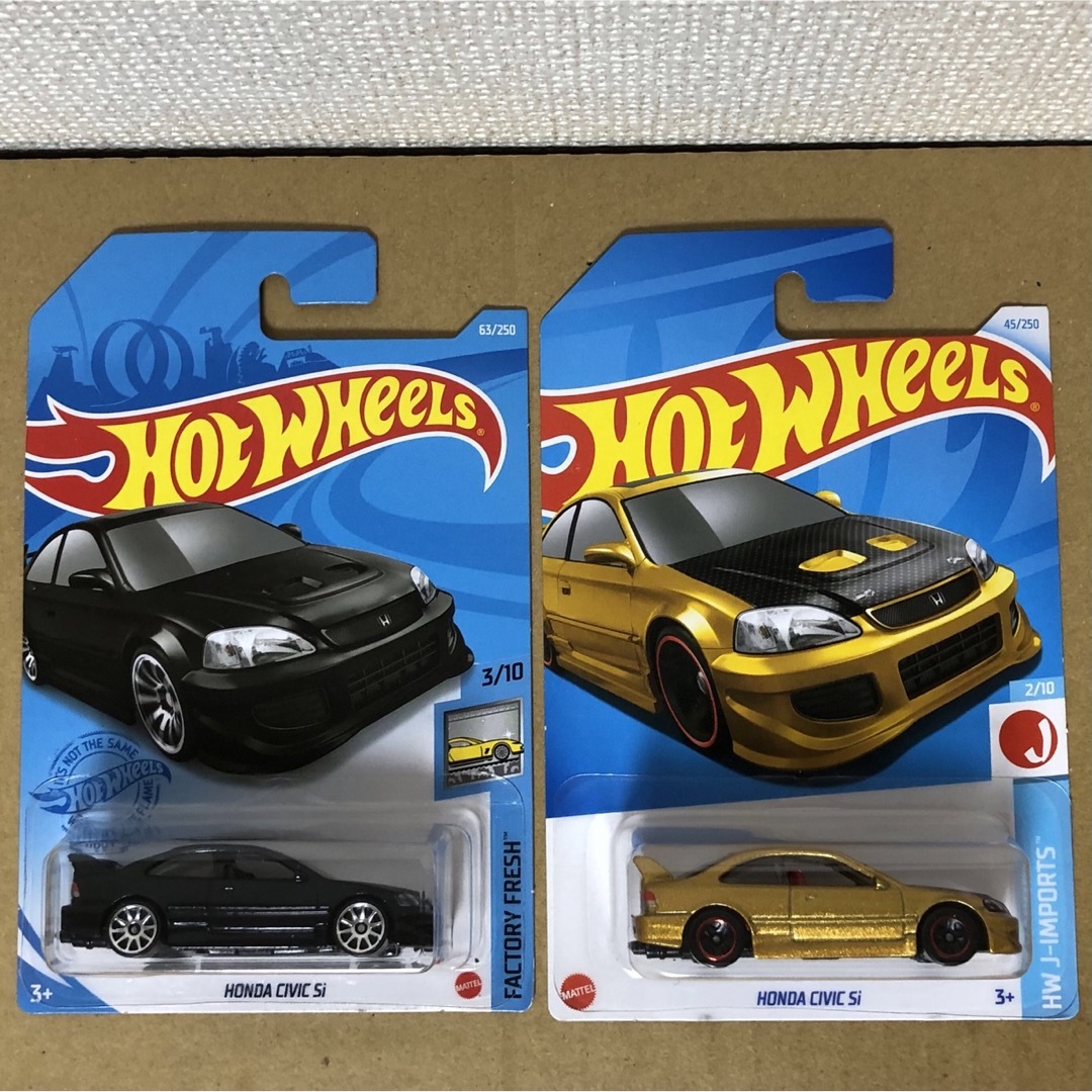 ホットウィール - 2台セット ホットウィール ホンダ シビック HONDA
