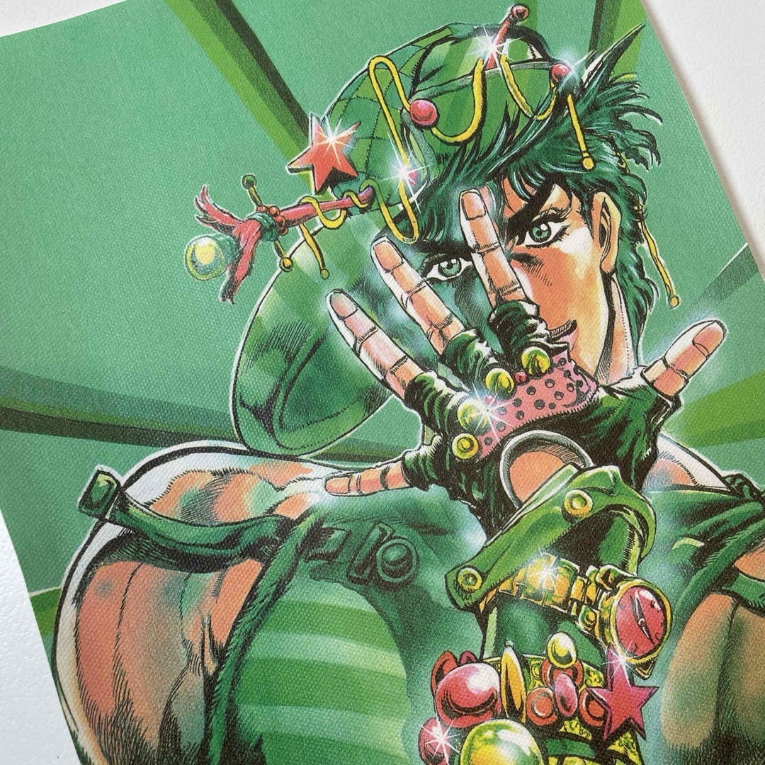 白額付きポスター】JOJO ジョジョの奇妙な冒険 ジョセフ ジョースター