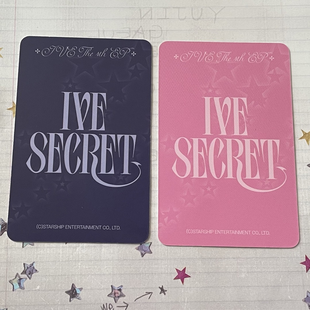 IVE - IVE secret starship スタシ特典 イソ トレカの通販 by n.shop