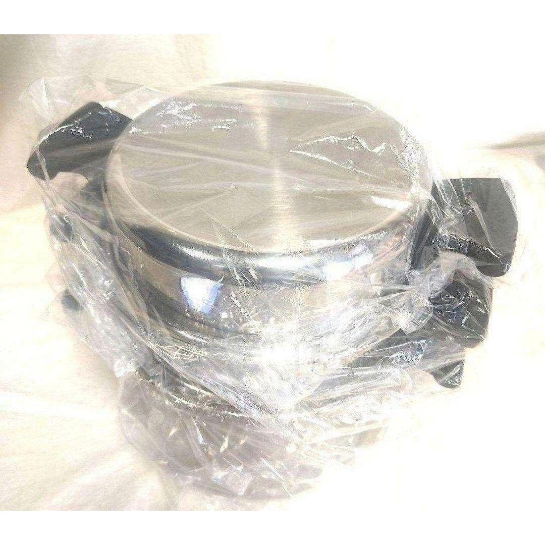 アムウェイ 仕切り板万能カップ付き Amway 新品IH対応 4L 鍋セット↓の