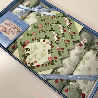 WEDGWOOD - ウェッジウッド ティーマット&コースターセットの通販 by