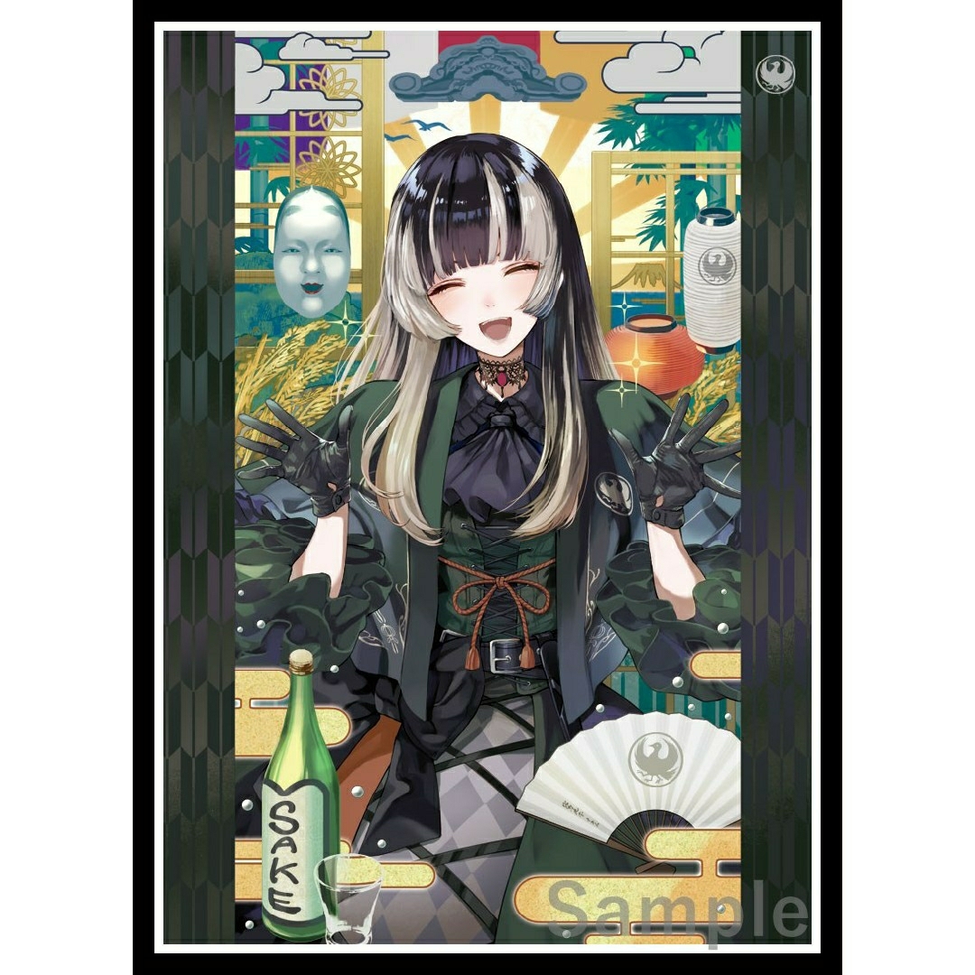 ホロライブ 儒烏風亭らでん スリーブ プレイマット セットの通販 by