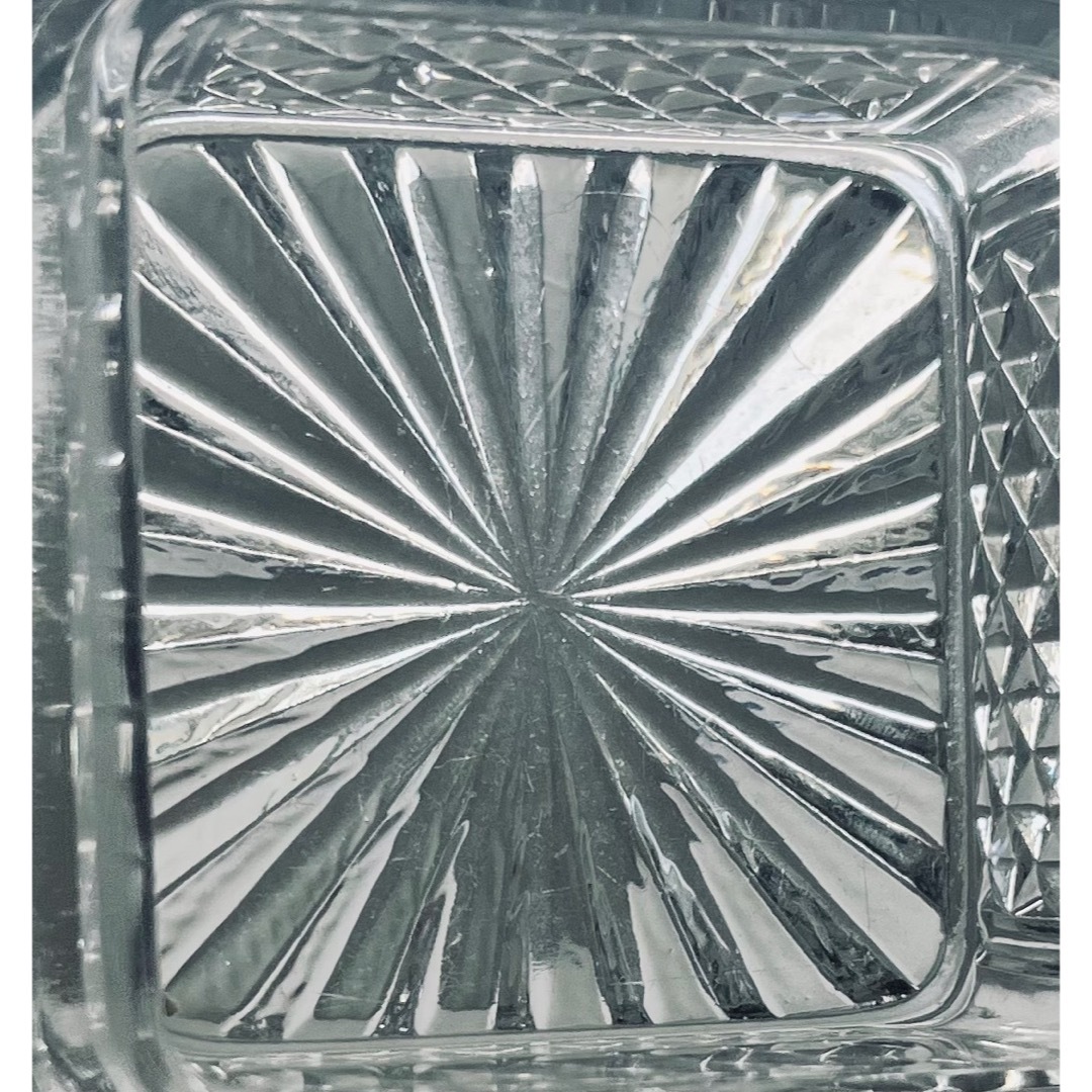 Baccarat - Baccarat オールドバカラ/※ ディアマン・ビゾー 蓋物 義山