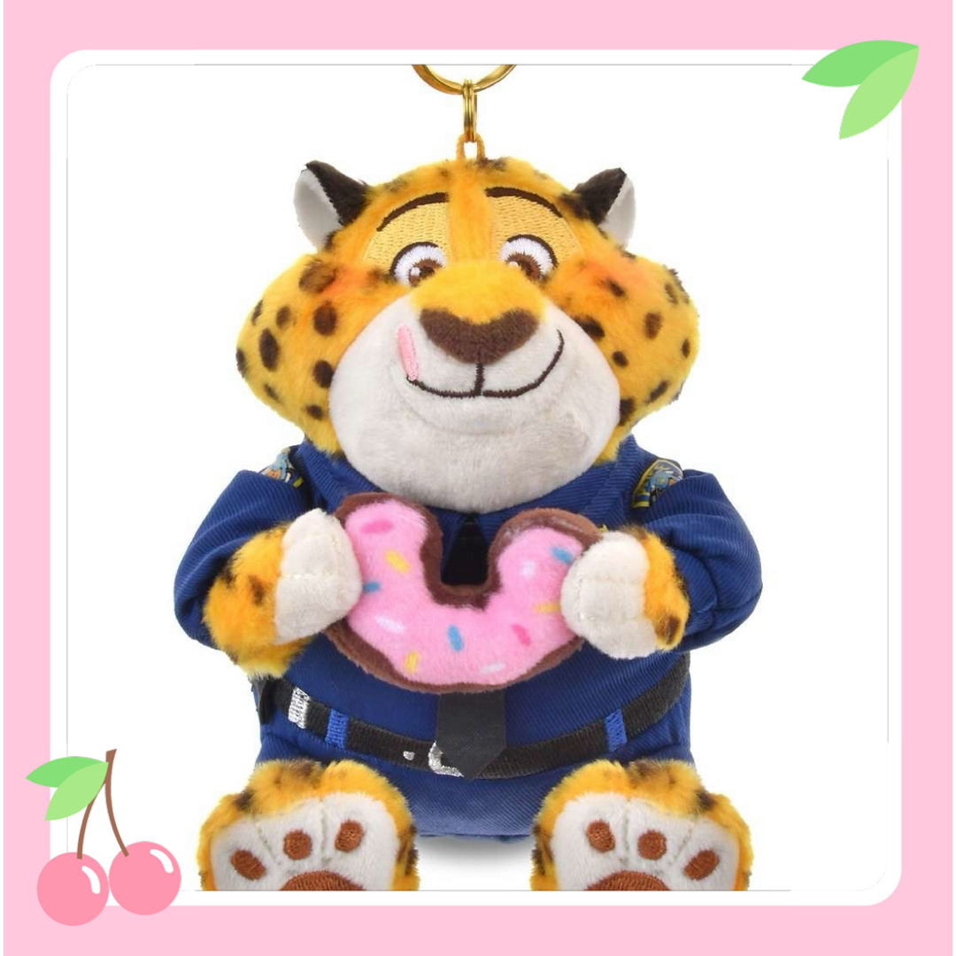 Disney - クロウハウザー 顔厳選 ぬいぐるみキーホルダー ズートピア