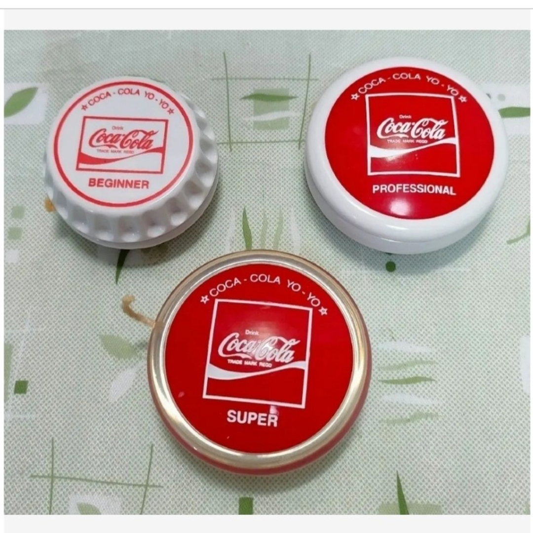 コカ・コーラ - コカ・コーラ ヨーヨー 3種 未使用 70'sコレクション