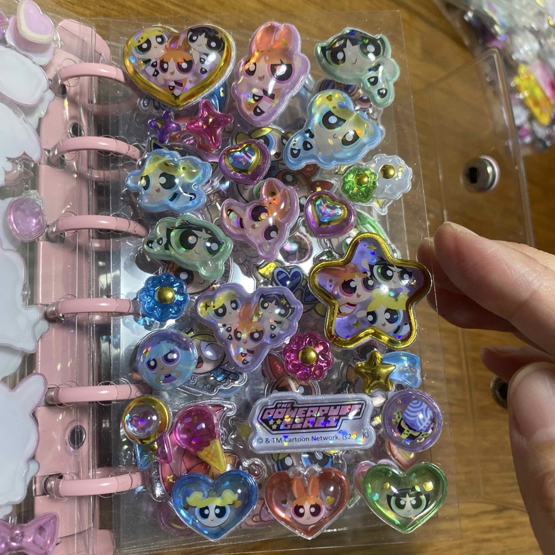 シール帳 完成品 A7 ボンボンドロップ うるちゅる シール帳 完成品