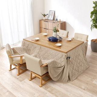 新品】円形こたつ アベルSE80 × メレンゲタッチ掛け布団 190cmの通販