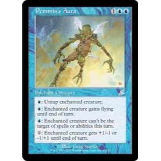 MTG ペミンのオーラ 日本語 foil foil MTG Aura ペミンのオーラ⁄Pemmin