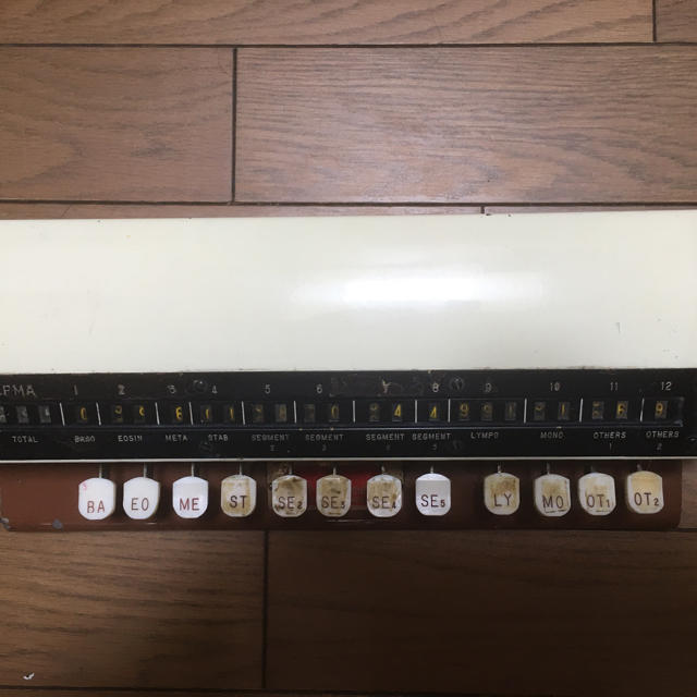 博物館寄贈レベル 1960年代 エルマ社製 血球計算機