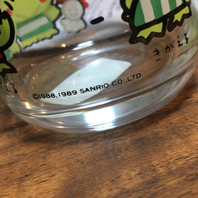 サンリオ - ケロケロケロッピ グラス 89年 レトロ 未使用の通販 by