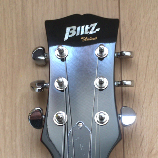 blitzariaproⅡセミアコエレキギターes335ギブソンワインレッド赤の