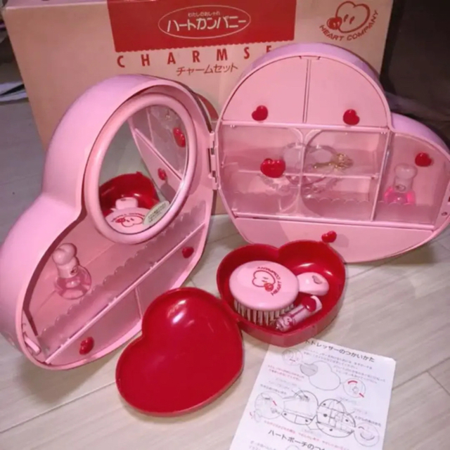 80s ハートカンパニー チャームセット 昭和レトロの通販 by U's