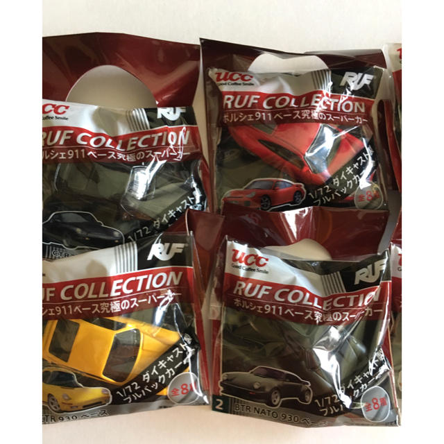 UCC - 【UCC缶コーヒー】ポルシェ究極のスーパーカーコレクション（全8