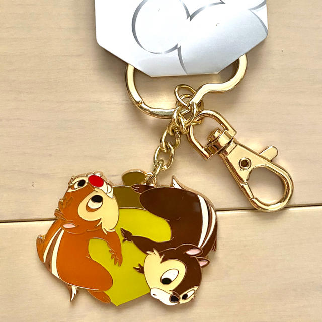 チップ&デール - 【ディズニーストア】チップ デール キーチェーンの