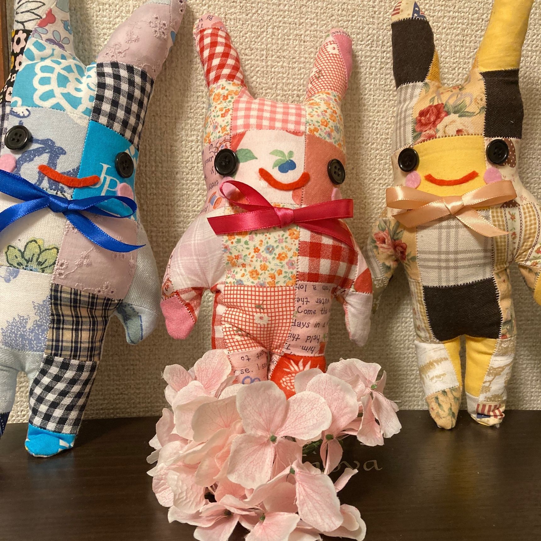 100均材料とハギレでハンドメイド！小さなハギレも捨てられない