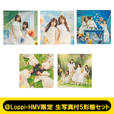 Loppi・HMV限定 生写真付5形態セット》 絶対的第六感 (TYPE-A+TYPE-B+