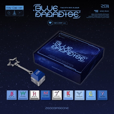 The 5th Mini Album [BLUE PARADISE] (Key Cap Ver.) : ZEROBASEONE
