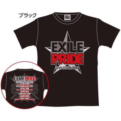 ツアーTシャツ（ブラック）【S】 / EXILE LIVE TOUR 2013 「EXILE