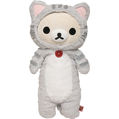 くたくた抱きぐるみ コリラックマ（のんびりネコテーマ） : リラックマ