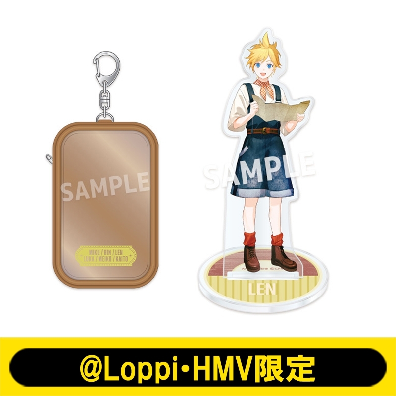 アクリルスタンド＆推し活ポーチセット（鏡音レン）【@Loppi・HMV限定